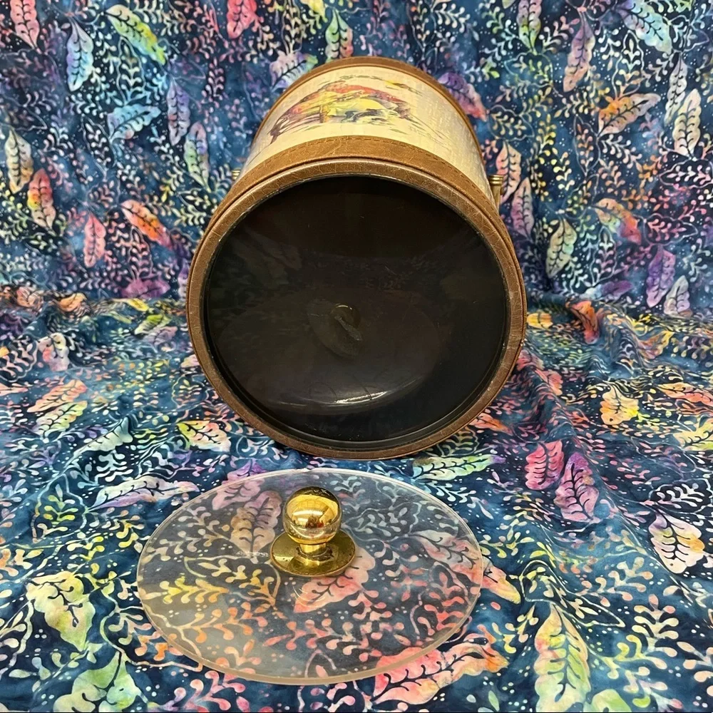 Vintage Norman Rockwell Ice Bucket Fondly Do We Remember Beguiling Buttercup